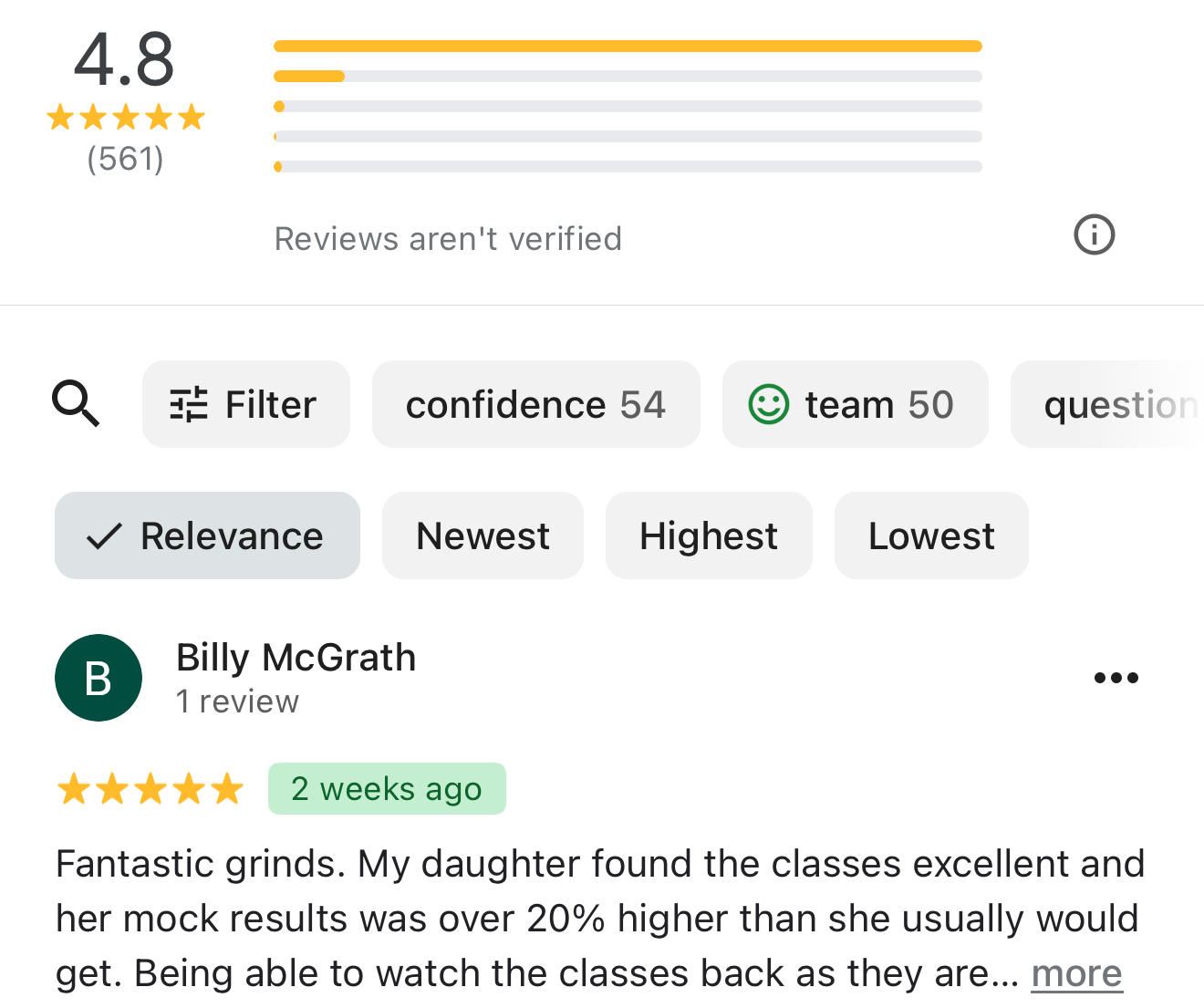 reviews